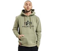 Sweat à capuche Basic Hoody Alpha Industries - Olive M