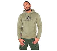 Alpha Indutries Basic Hoody Sweat à Capuche pour Homme Olive