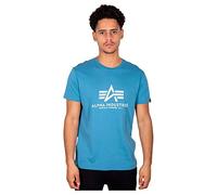 Alpha Indutries Basic T-Shirt T-Shirt pour Homme Airforce Blue