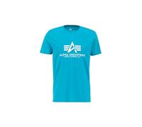 Alpha Indutries Basic T-Shirt T-Shirt pour Homme Blue Lagoon