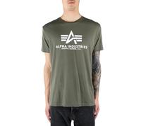 ALPHA INDUSTRIES T-Shirt olive / blanc, Taille L