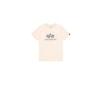 Alpha Industries Alpha Indutries Basic Shirt pour Homme, Opaque, Jet Stream White