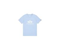 Alpha Indutries Basic T-Shirt T-Shirt pour Homme Light Blue