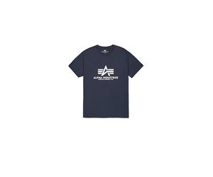 Alpha Indutries Basic T-Shirt T-Shirt pour Homme Navy