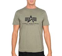 Alpha Indutries Basic T-Shirt T-Shirt pour Homme Olive