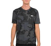 Alpha Industries Alpha Indutries Basic T Small Logo Shirt pour Homme, Black Camo, XL
