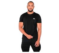 Alpha Indutries Basic T Small Logo T-Shirt pour Homme Black
