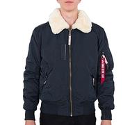 Alpha Indutries Injector III Blouson Bomber pour Homme Rep.Blue
