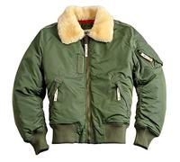Alpha Indutries Injector III Blouson Bomber pour Homme Sage-Green