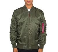 Alpha Indutries MA-1 VF 59 Long Bomber Veste pour homme Dark Green