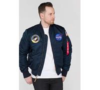 Alpha Indutries MA-1 VF NASA Bomber Veste pour homme Rep.Blue