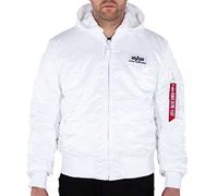 Alpha Indutries MA-1 ZH Back Print blouson bomber pour homme White/Black