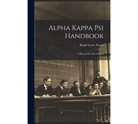 Alpha Kappa Psi Handbook