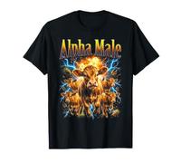 Alpha Male Cow Meme Hommes Garçons T-Shirt