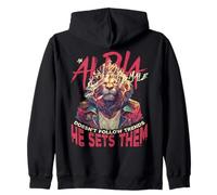 Alpha Male Lion Motivational Mindset Citation Sweat à Capuche