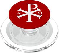 Alpha Omega Chi Rho Bible chrétienne Jésus Christ PopSockets PopGrip pour MagSafe