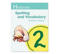 Alpha Omega Publications Jst020 Horizons orthographe GRD 2 Teacher S GUIDE
