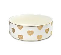 Alpha Omicron Pi Gamelle en céramique de 15,2 cm pour chiens et chats avec lettres grecques sororitaires en forme de cœur, utilisation pour la nourriture ou l'eau, cadeau Alpha Omicron Pi