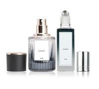 Alpha Parfum Au Pheromone Pour Homme, 2PC Ecdf parfum homme pheromone, Alphatouch Pheromone Parfums Avec Jasmin,Bergamote, Patchouli,Longue Durée,Parfums Homme Pour Attire Femmes,50ML+30ML
