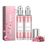 Alpha Parfum Pheromone Pour Femme,eclat de femme elixir de pheromone,2025 nouvelle parfum au pheromones pour femmes,Roll on parfume,eau de toilette,miniature parfume,Ajoutez de l'élégance (10ml, 2pc)