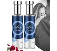 Alpha Parfum Pheromone Pour Homme,Parfum Cologne,Parfume Phéromones,Brume Corporelle Parfumée,Eau Toilette Spray,Parfums Au Pheromone Homme Pour Attire Femmes, pour rencontres,fêtes (30ML, 2PC)