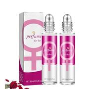 Alpha Parfum Pheromone Pour Homme,Parfum Pheromone Pour Femme,Parfumes Phéromones,Brume Corporelle Parfumée,Eau Toilette Spray,Parfums Au Pheromoné Homme Pour Attire Femmes 10ml (B*2)