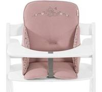 hauck Coussin Chaise Haute Bebe Alpha Cosy, Reducteur Compatible avec Chaises Hautes Bois Alpha+, Beta+ et Arketa, 6-36 Mois, Dossier Haut, Côtés Renforcés, Bambi Rose