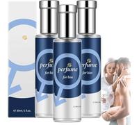 Alpha Scent - Alpha Pheromone Parfum Homme,Parfum Pheromone Pour Homme,Ecdf Parfums Phéromones, Alphatouch Phéromone Perfume,Pheromoné Cologne for Men Attract Women (30ml, 3pc)