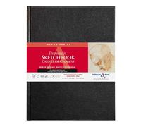 Alpha Series carnet rembordé rigide 62F A4 150g - Blanc