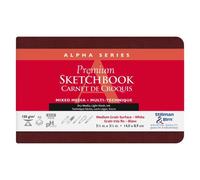 Alpha Series carnet souple 46F 14x8,9cm 150g - Blanc