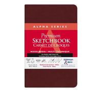 Alpha Series carnet souple 46F 8,9x14cm 150g - Blanc