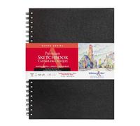 Alpha Series carnet spiralé 50F 22,9x30,5cm 150g - Blanc