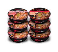 Alpha Spirit | Ragoûts variés | Nourriture humide Premium | Cuit à basse température | Mix Pack de 6 | (6 x 280 g, pur porc)