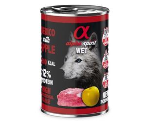 Alpha Spirit Wet Dog Cerdo con Manzana 400gr (6uds)