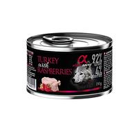 Alpha Spirit Wet Dog Pavo Con Frambuesa 150GR (12uds)