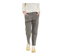 Alpha Studio - Pantalon Plissé - Femme - Pantalons - Gris - Taille: 40 FR