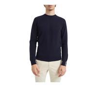 Alpha Studio - Pull Bleu Urban Basic Manches Longues - Homme - Pulls - Bleu - Taille: L