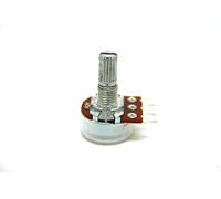 Alpha Taiwan Potentiomètre A2K 2K Audio Logarithmique 16mm Base PC Mount pour amplificateurs - Pédales d'effets et autres appareils électroniques