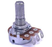 Alpha Taiwan Potentiomètre B25K 25K Linéaire 16mm Base Solder Lugs pour Amplificateurs - Pédales d'effets et autres appareils électroniques