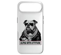 Alpha with Attitude - Dapper Bulldog Boss Canine Swagger Coque pour iPhone Air
