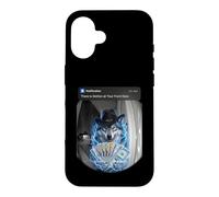 Alpha Wolf Sigma Wolf Motion Porte d'entrée Loup Solitaire Coque pour iPhone 16
