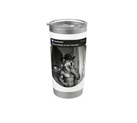 Alpha Wolf Sigma Wolf Motion Porte d'entrée Loup solitaire Gobelet isotherme en acier inoxydable double paroi