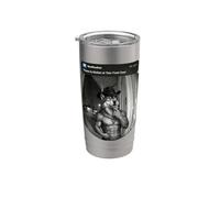 Alpha Wolf Sigma Wolf Motion Porte d'entrée Loup solitaire Gobelet isotherme en acier inoxydable double paroi