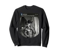 Alpha Wolf Sigma Wolf Motion Porte d'entrée Loup Solitaire Sweatshirt