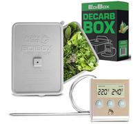 Alpha420 Edibox Boîte de décarboxylation, boîte à décarboxylation, utilisation avec machine à beurre, machines à infuseur à huile, Decarbox, accessoires de cuisson au four en silicone