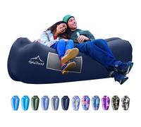 AlphaBeing Chaise Longue Gonflable, Accessoires de Chaise de Plage, canapé Gonflable pour Camping, arrière-Cour, Bord de lac avec Sacs de Compression, pour Les Adultes