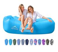 AlphaBeing Inflatable Lounger Beach Chair Accessories, Air Sofa Hammock Inflatable Couch for Camping Backyard Lakeside with Compression Sacks, Ideal Outdoor Gifts for Adults