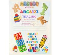 Alphabet A to Z Coloring & Tracing Book for Kids Ages 3-6: Learn to Write and Trace ABC Letters, Color Cute Animals and Objects, Trace Words and ... Fun Preschool and Kindergarten Activity Book