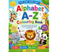 Alphabet A-Z Coloring Book for Kids: Learn Letters with Animals, Fruits, Vehicles and Fun Objects | Easy A-Z Coloring Pages for Toddlers, Preschool and Kindergarten Kids.