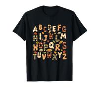 Alphabet ABC de Thanksgiving, fête de la Turquie T-Shirt